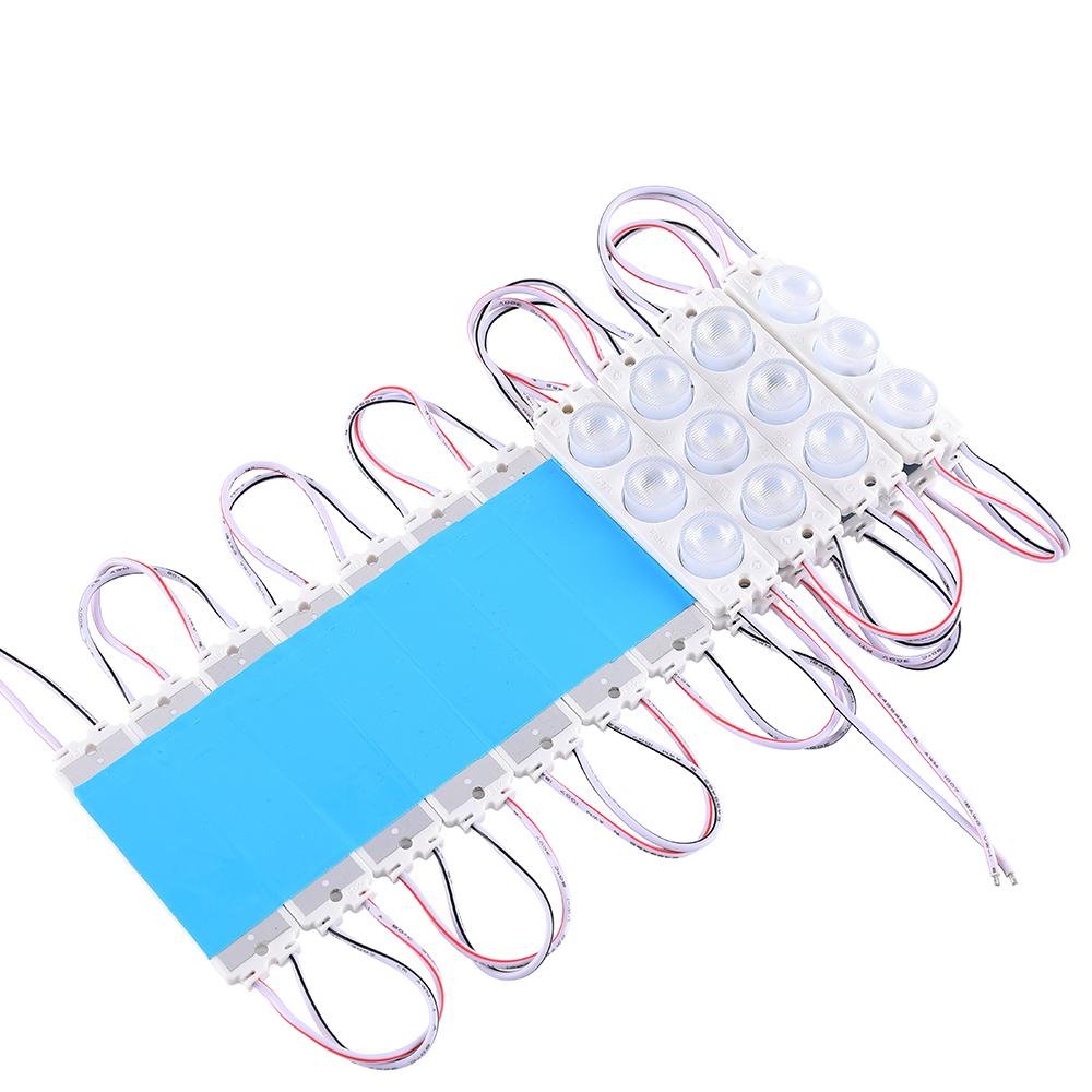 2.5W LED Module Lights For Advertising Sign Letters - 45 - Pack - 3 LEDs/Mod - 7000K - UL Listed - BUILDMYPLACE