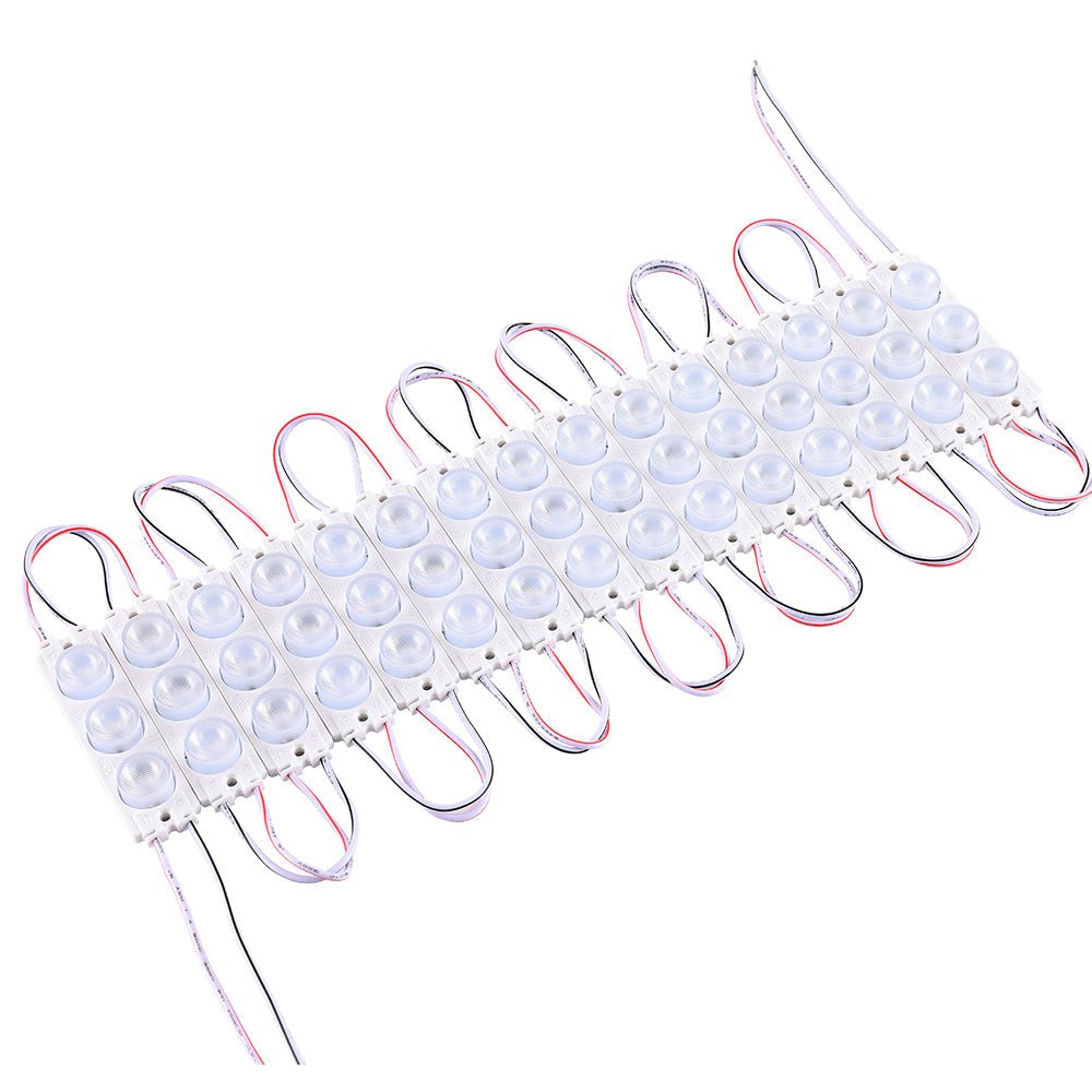 2.5W LED Module Lights For Advertising Sign Letters - 45 - Pack - 3 LEDs/Mod - 7000K - UL Listed - BUILDMYPLACE