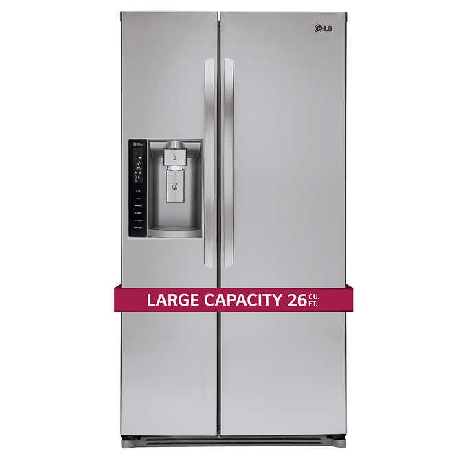26 cu. ft. Side by Side Ultra Large Capacity Refrigerator - BUILDMYPLACE