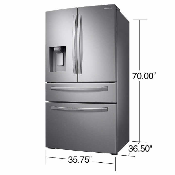 28 cu. ft 4 Door French Door Refrigerator With FlexZone Drawer - BUILDMYPLACE