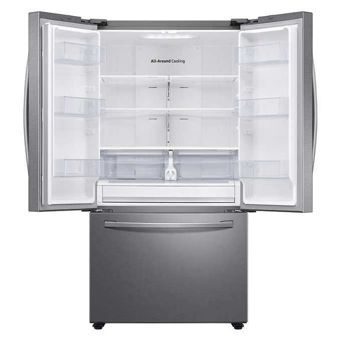 28 cu. ft. Large Capacity 3 Door French Door Refrigerator - BUILDMYPLACE