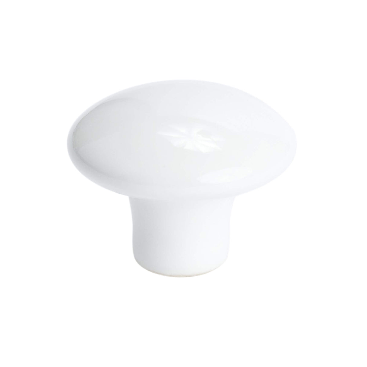 Concord White Ceramic Knob