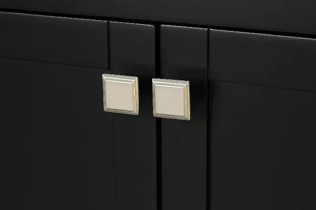 Coltrane 37 Inch Espresso (Version 2 Vanity Combo, Size is 37"W x 22"D x 34.5"H, Carrara White Marble Top)