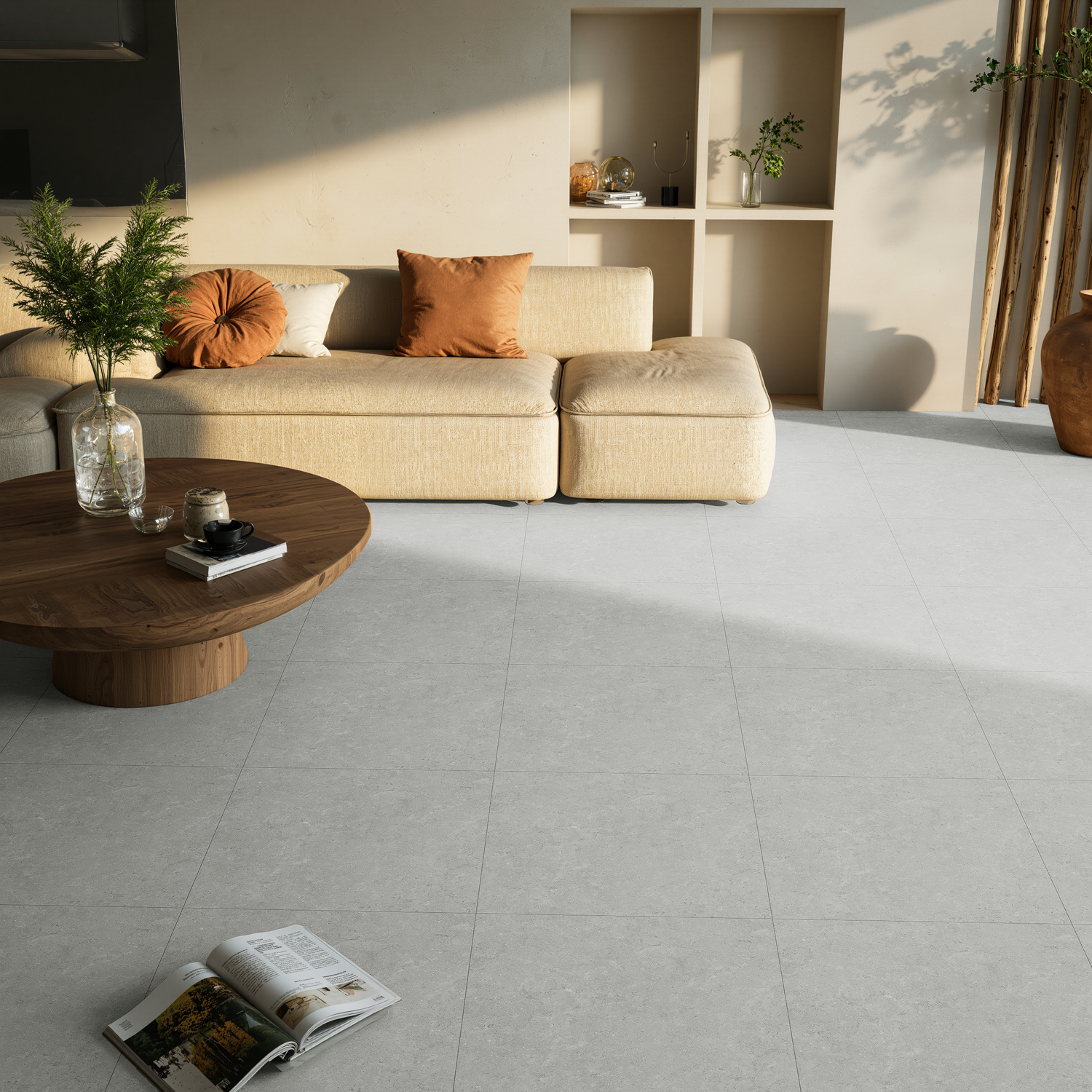 20 x 20 in Coliseo Desert Matte Pressed Glazed Porcelain Tile