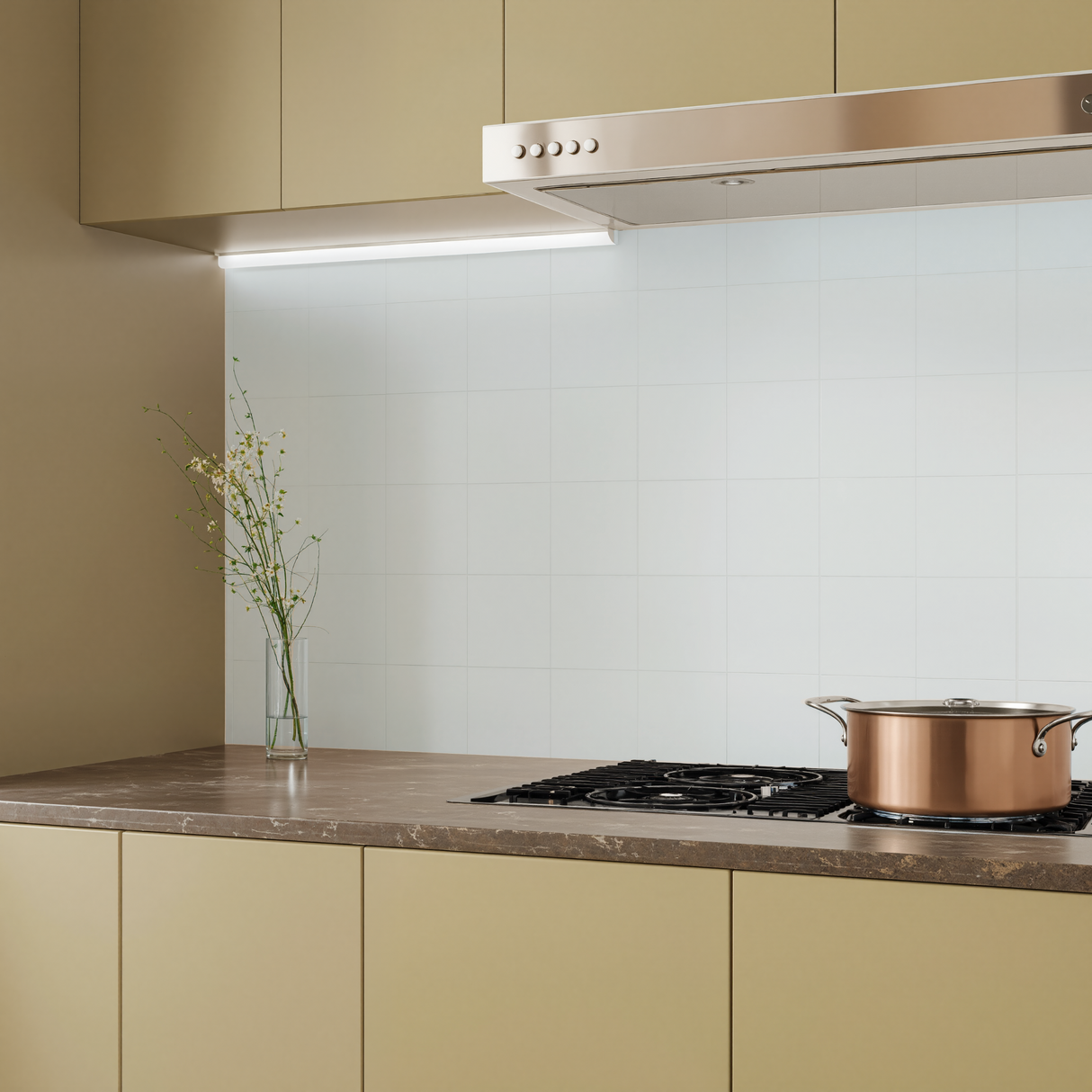 6 x 6 in Purity Ice Matte Pressed Glazed Ceramic Cove Base