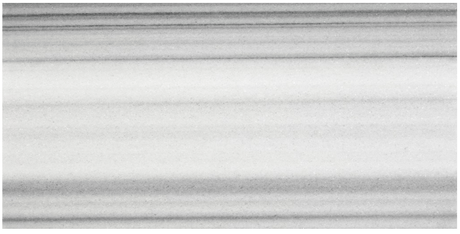 3 in. x 6 in. Fluid Polished Marble Floor and Wall Tile - BUILDMYPLACE