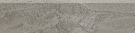 3 X 12 In Amelia Smoke Matte Glazed Porcelain Bullnose - BUILDMYPLACE