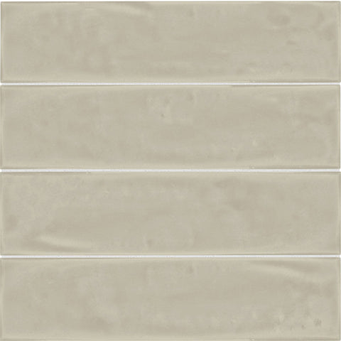 3 X 12 In Marlow Earth Glossy Pressed Glazed Ceramic Tile