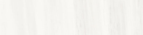 3 X 12 In Mayfair Suave Bianco Polished Glazed Porcelain Bullnose