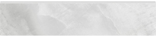 3 X 12 In Plata Onyx Matte Glazed Porcelain Bullnose - BUILDMYPLACE