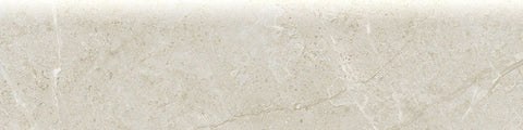 3 X 12 In Torino Avorio Matte Glazed Porcelain Bullnose