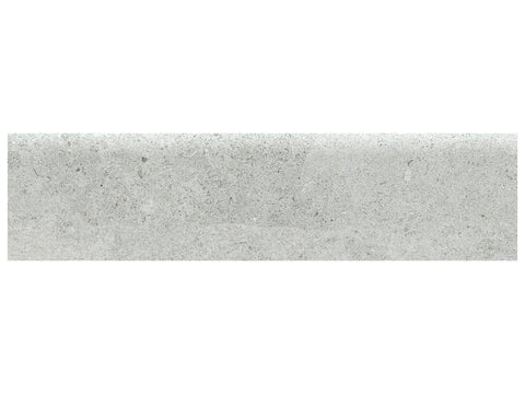 3 X 12 In Veneta Grigio Matte Glazed Porcelain Bullnose