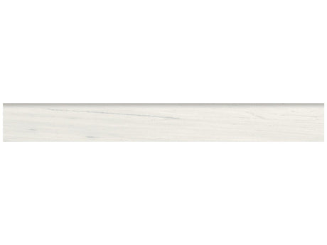 3 x 24 in Mayfair Suave Bianco Matte Glazed Porcelain Bullnose - BUILDMYPLACE