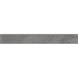 3 X 24 In Nord Chromium Matte Color Body Porcelain Bullnose - BUILDMYPLACE