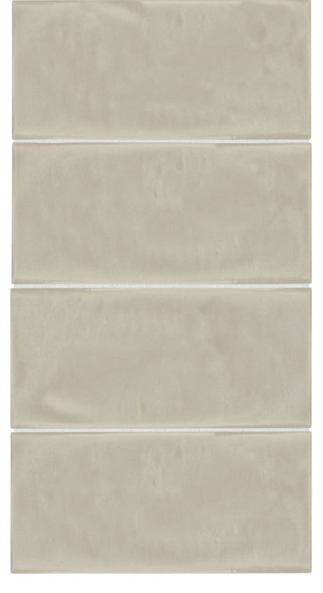 3 X 6 In Marlow Earth Glossy Pressed Glazed Ceramic - BUILDMYPLACE