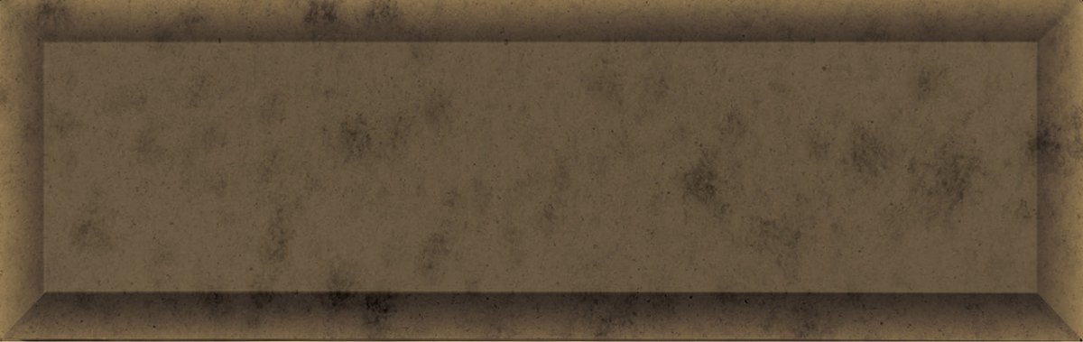 3 X 9 In Beveled Antique Bronze Obsidian Glass Tile - BUILDMYPLACE