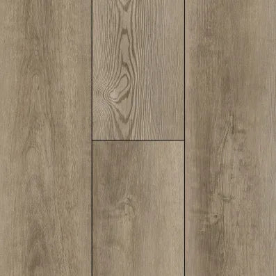 Solid Polymer Core Luxury Vinyl Flooring, Click Lock Floating, Boardwalk Pine, 7" X 48" X 5mm, 22 mil Wear Layer - Traditions Collection (23.64 SQFT/CTN)