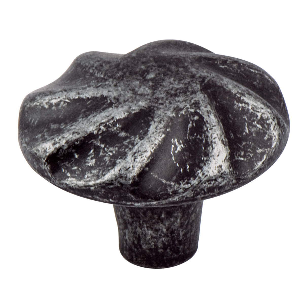 Rhapsody Weathered Iron Spiral Knob