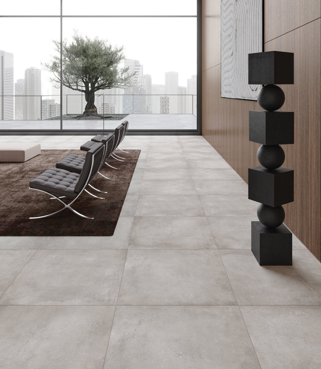 32 X 32 In Ceraforge Lithium Matte Rectified Color Body Porcelain - BUILDMYPLACE