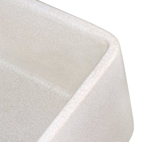 33 x 20 inch Fireclay Reversible Farmhouse Apron - Front Kitchen Sink Single Bowl - BUILDMYPLACE