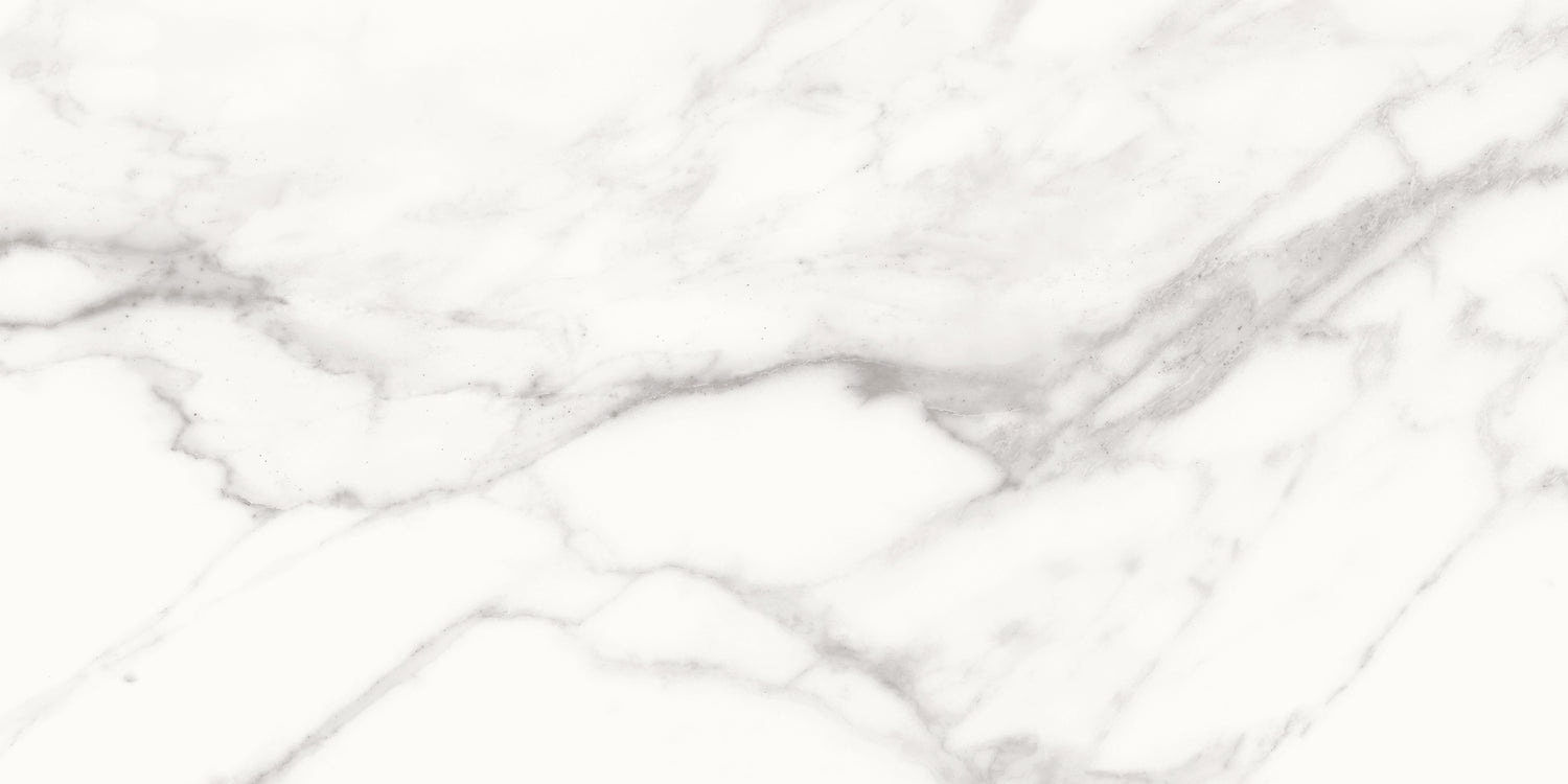 Statuario Vivian 12 in. x 24 in. x 8.5 mm Matt Porcelain Floor and Wall Tile, Marble Look (15.50 sq. ft./Case & 8 PCS/Case)