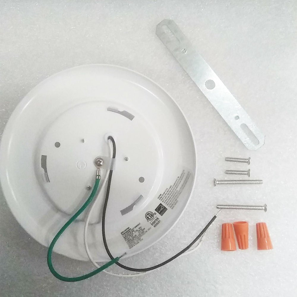 4 Inch Ultra Thin LED Downlights, 10W, Round, Surface Mount Disk Light, Dimming, ETL and Energy Star Listed, Recessed Downlights For Entrances, Living Rooms, Dens - BUILDMYPLACE