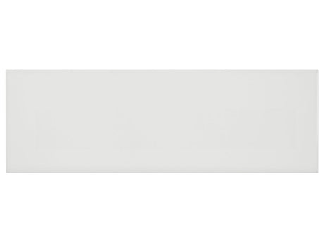 4 X 12 In Beveled Soho Vintage Grey Light Colors Glossy Pressed Glazed Ceramic - BUILDMYPLACE