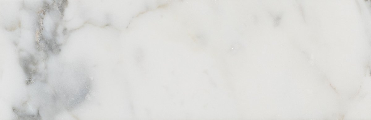 4 X 12 in. Statuario White Polished Marble Tile - BUILDMYPLACE