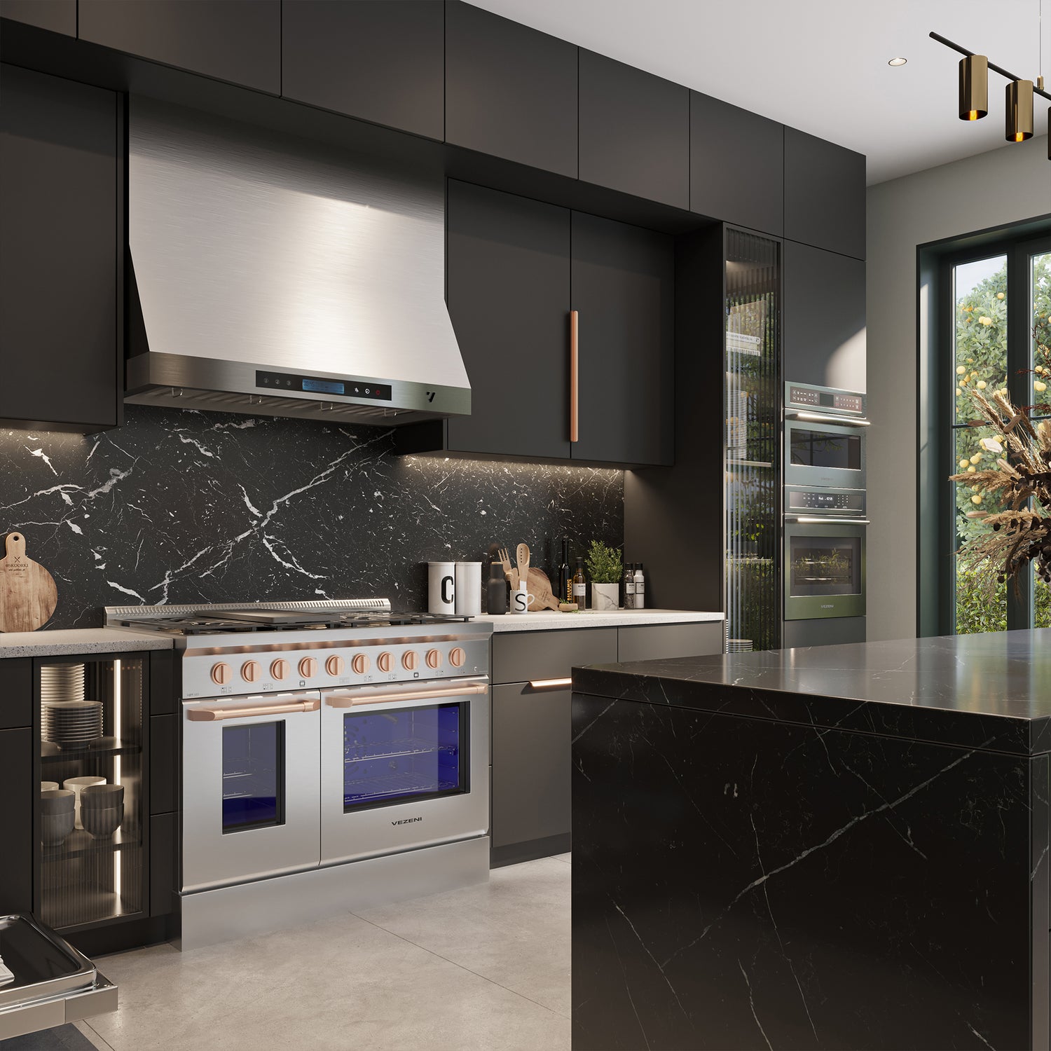 Vezeni 48in Reminiscia Range - Rose Gold