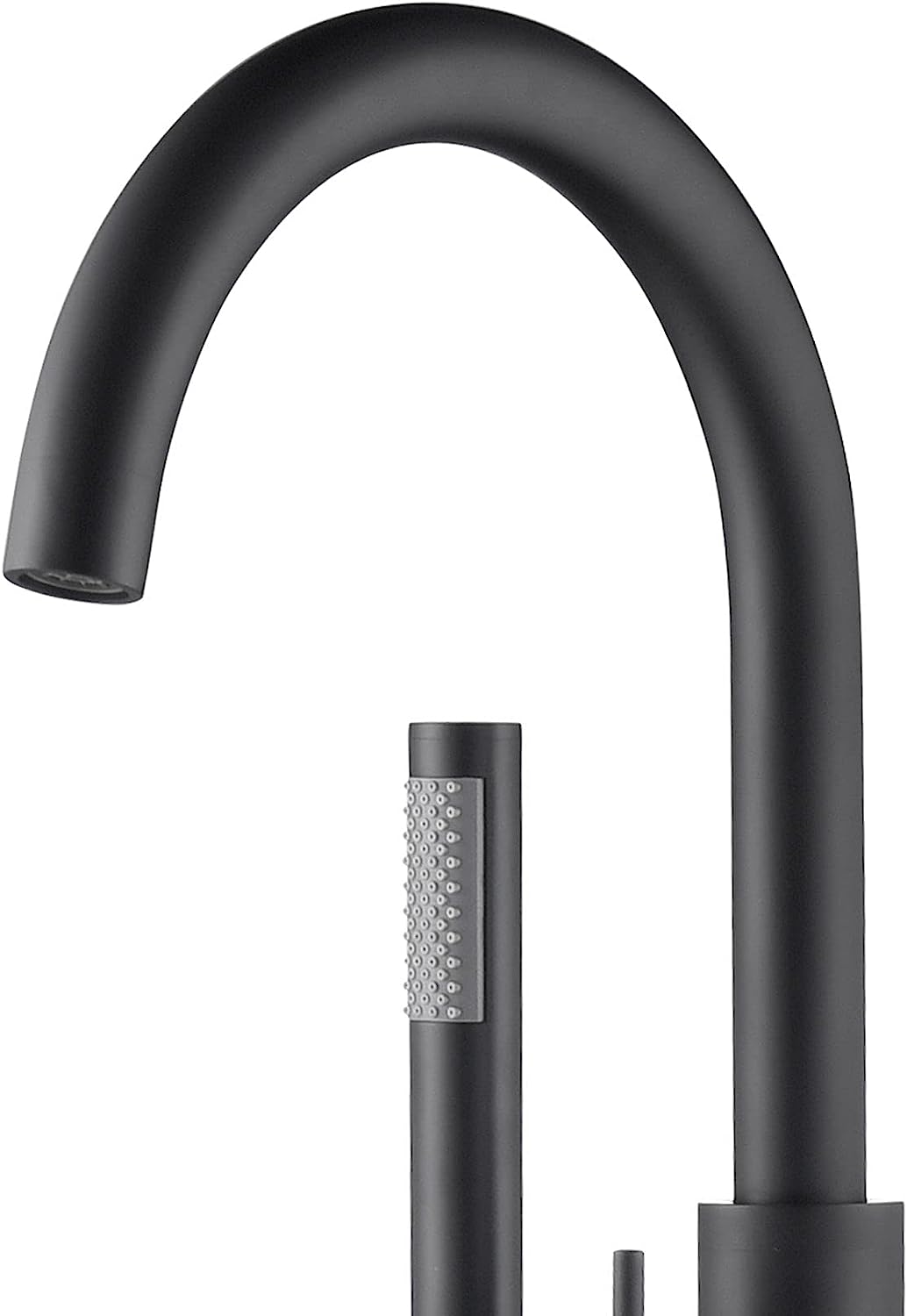 High Flow Freestanding Tub Filler, 44.7 x 8.5 x 9.65 inches