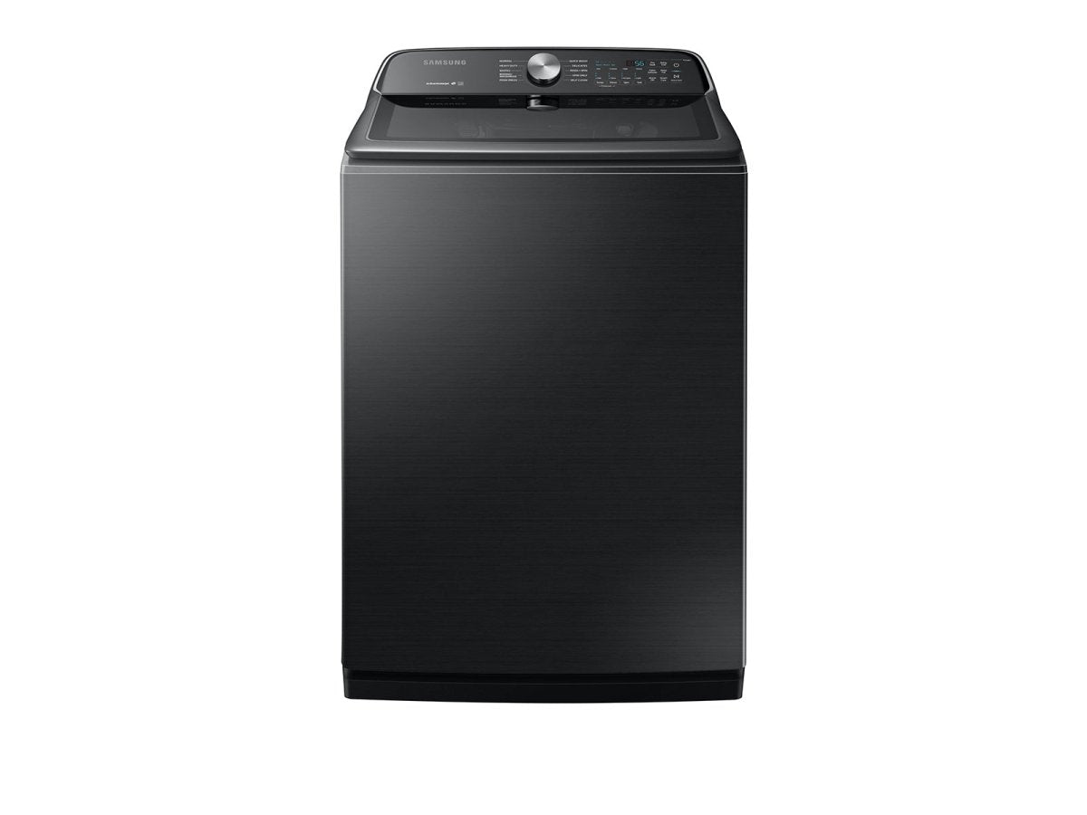 5.4 cu. ft. Fingerprint Resistant Black Stainless Top Load Washing Machine with Active WaterJet, ENERGY STAR - BUILDMYPLACE