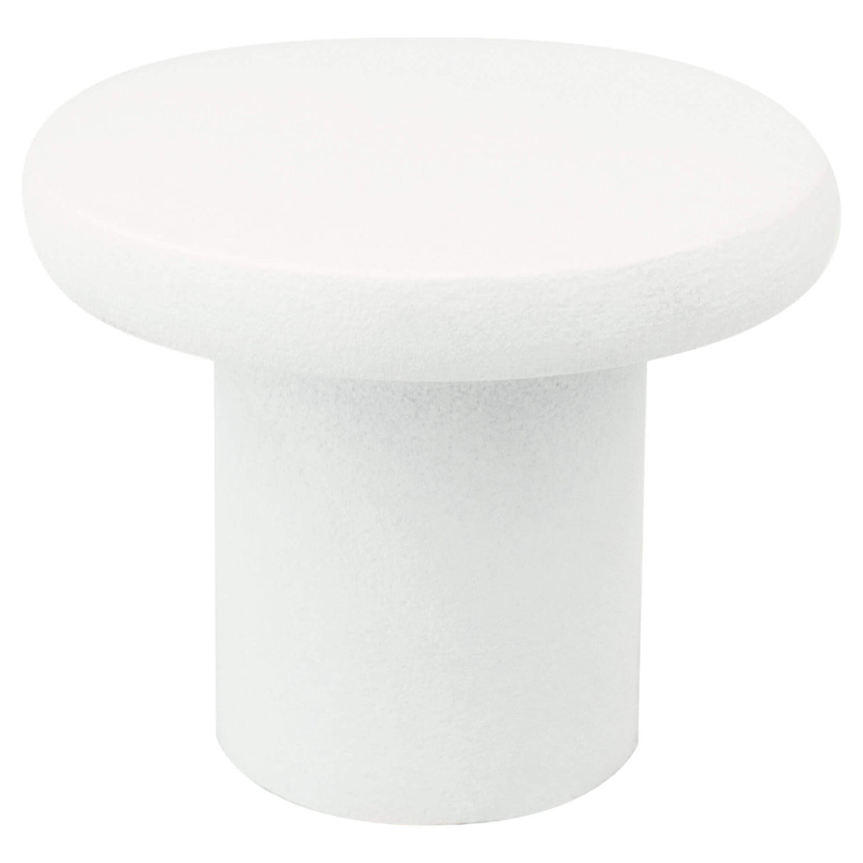 Disc White Small Knob