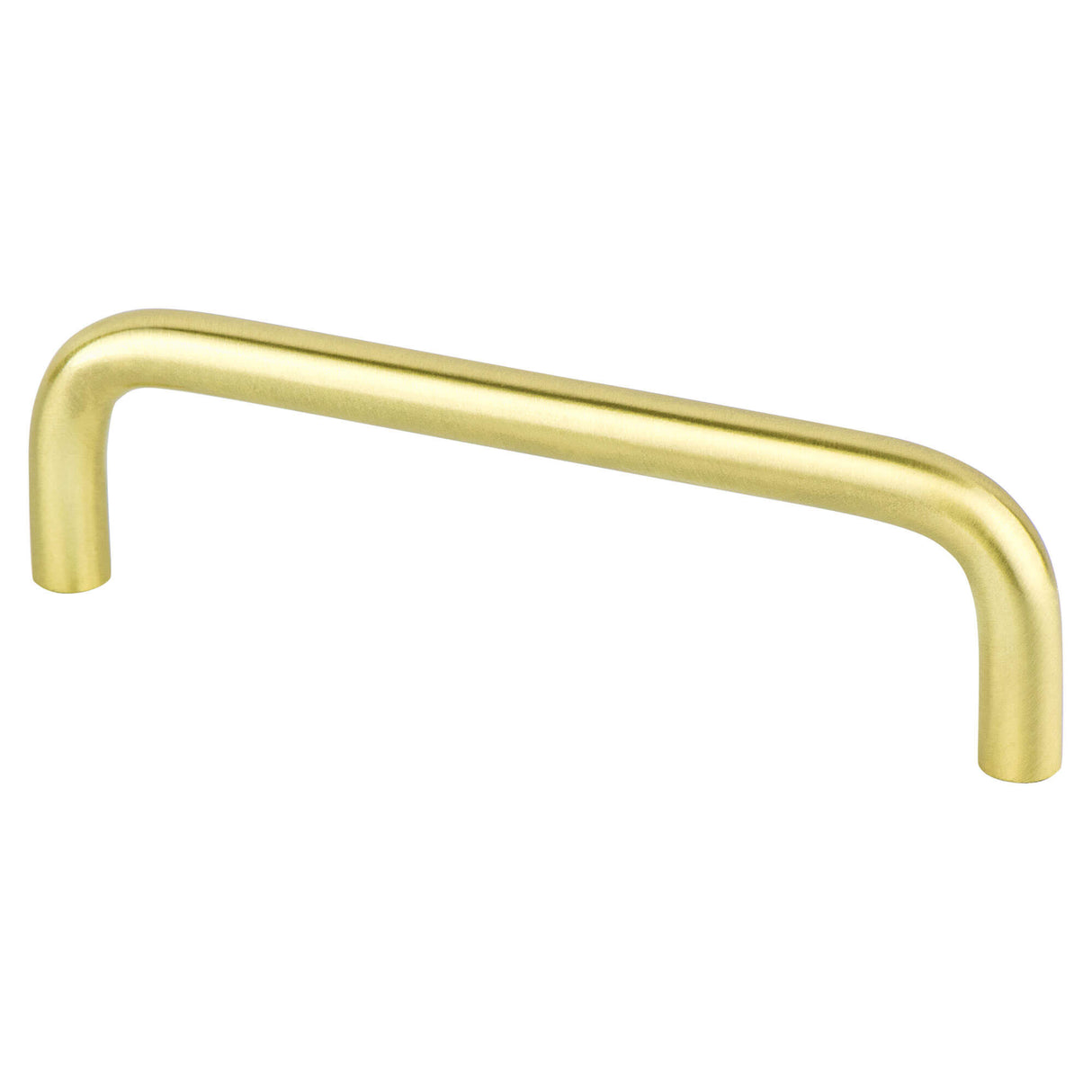 Advantage Wire Pulls 4 inch CC Satin Brass Steel Pull