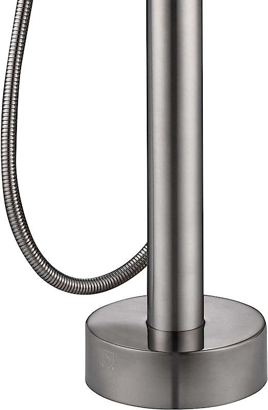 High Flow Freestanding Tub Filler, 44.7 x 8.5 x 9.65 inches