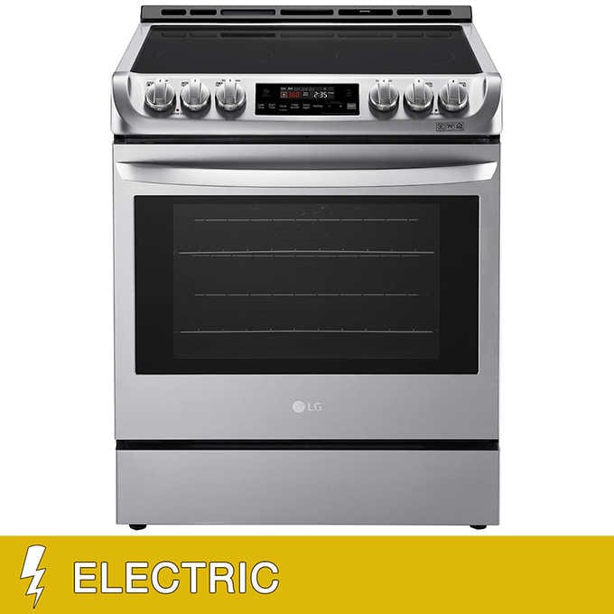 6.3 cu. ft. Electric Single Oven Slide in Range With ProBake Convection and EasyClean - BUILDMYPLACE