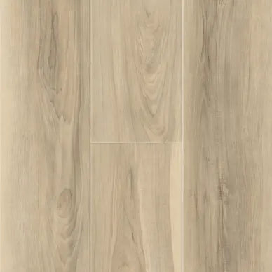 HPC Luxury Vinyl Flooring, Click Lock Floating, Farmhouse Hickory, 7" X 60" X 10mm, 22 mil Wear Layer - Genesis Hpc Collection (17.71 SQFT/CTN)
