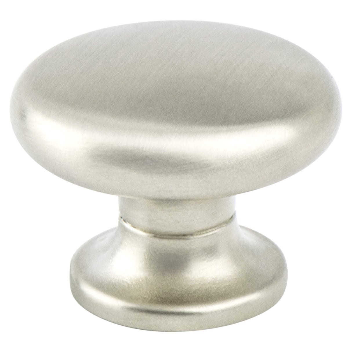 Valencia Brushed Nickel Large Knob