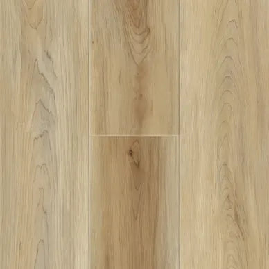 HPC Luxury Vinyl Flooring, Click Lock Floating, Spalted Maple, 7" X 60" X 10mm, 22 mil Wear Layer - Genesis Hpc Collection (17.71 SQFT/CTN)