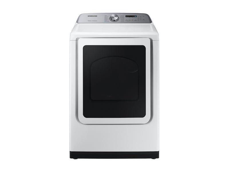 7.4 cu. ft. White Electric Dryer with Steam Sanitize+ - BUILDMYPLACE