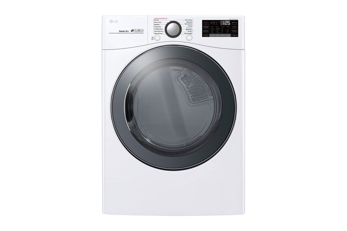7.4 cu.ft. Smart wi - fi Enabled Electric Dryer with TurboSteam - BUILDMYPLACE