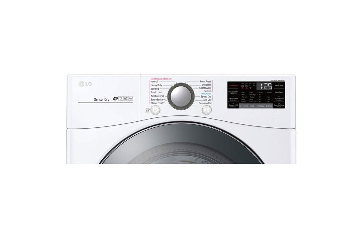 7.4 cu.ft. Smart wi - fi Enabled Electric Dryer with TurboSteam - BUILDMYPLACE