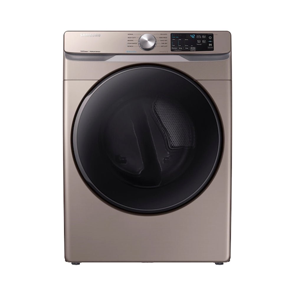 7.5 Cu. Ft. ELECTRIC Dryer With Multi - Steam Technology, Champagne - BUILDMYPLACE