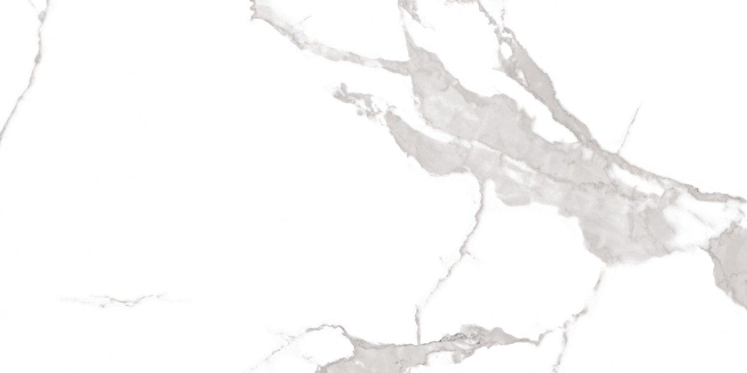 Statuario Cara 12 in. x 24 in. x 8.5 mm Polished Porcelain Tile - Floor and Wall Tile (15.50 sq. ft./Case & 8 PCS/Case)