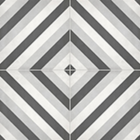 8 X 8 In Form Ice Diamond Matte Pressed Glazed Porcelain Tile - BUILDMYPLACE