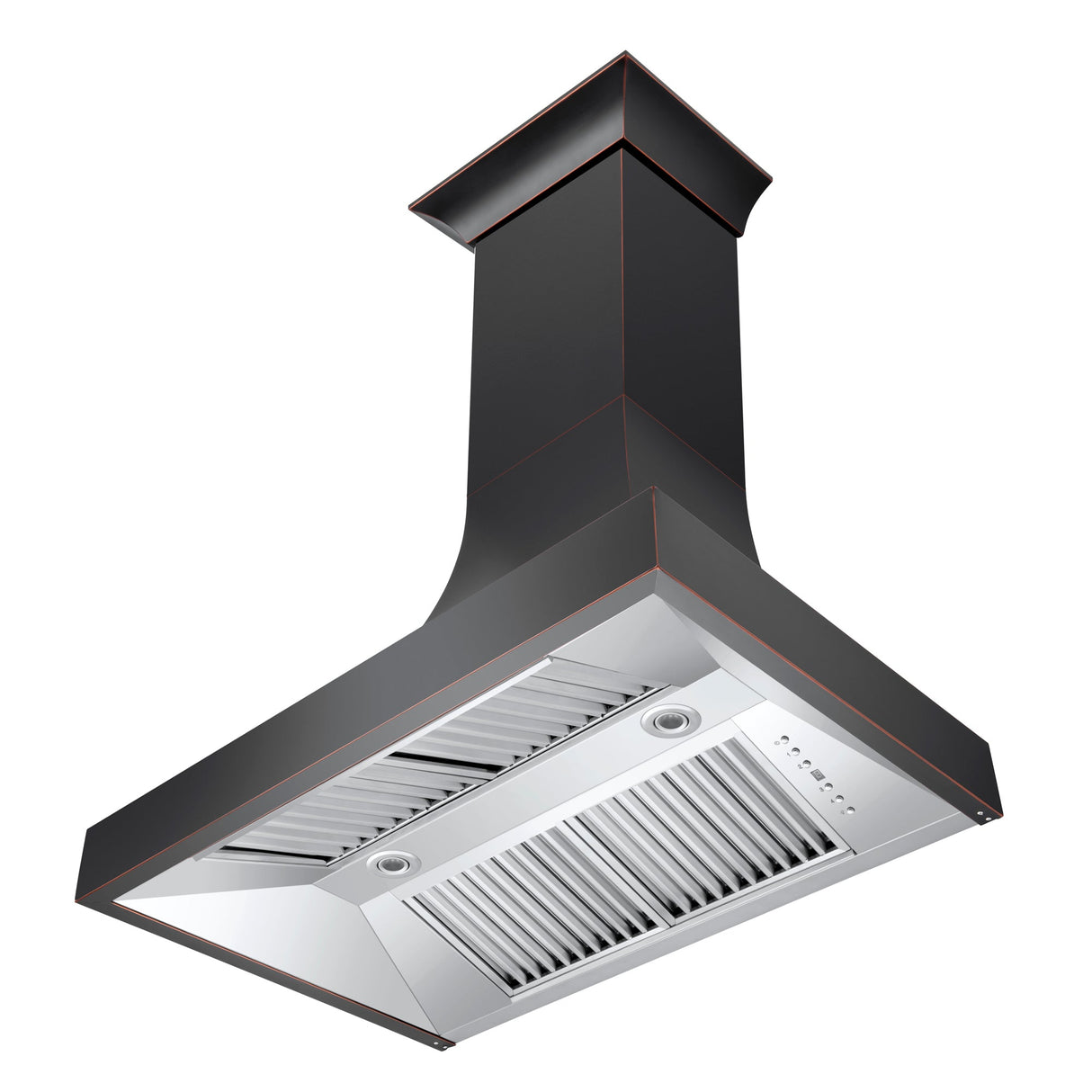 ZLINE 36 in. Designer Series Oil-Rubbed Bronze Ducted Wall Range Hood (8632B-36)