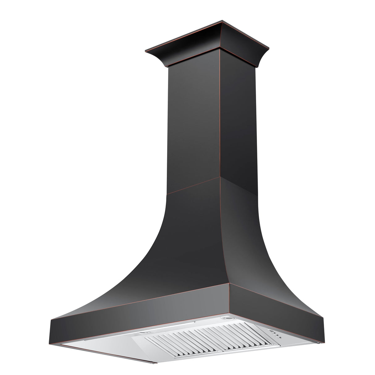 ZLINE 48 in. Designer Series Oil-Rubbed Bronze Ducted Wall Range Hood (8632B-48)