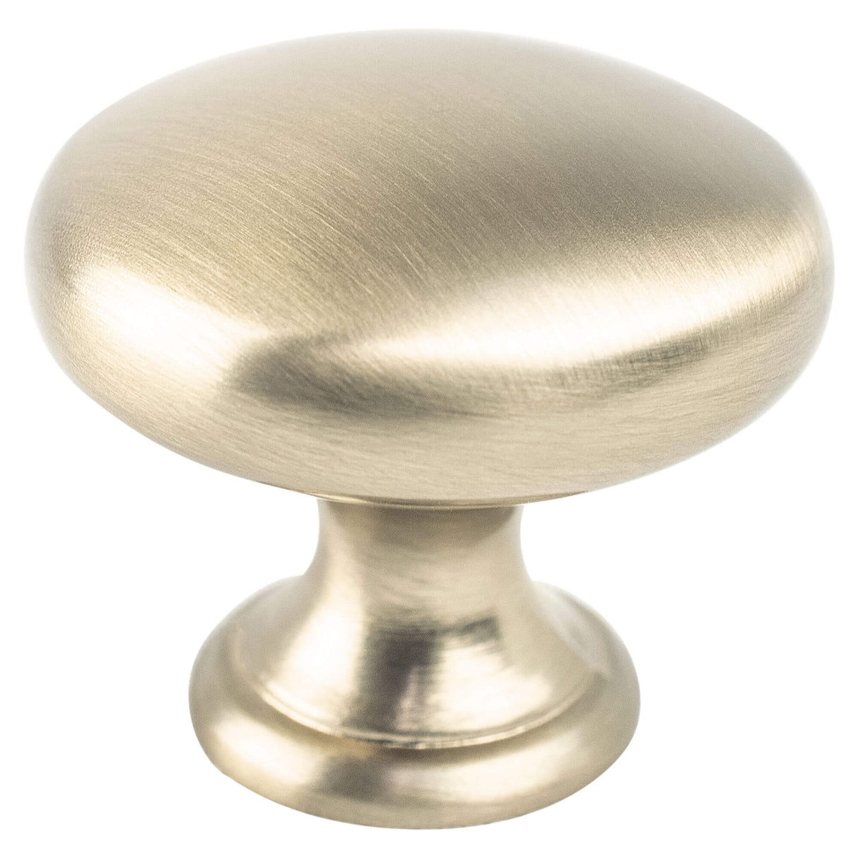 Contemporary Advantage Four Champagne Wide Round Knob