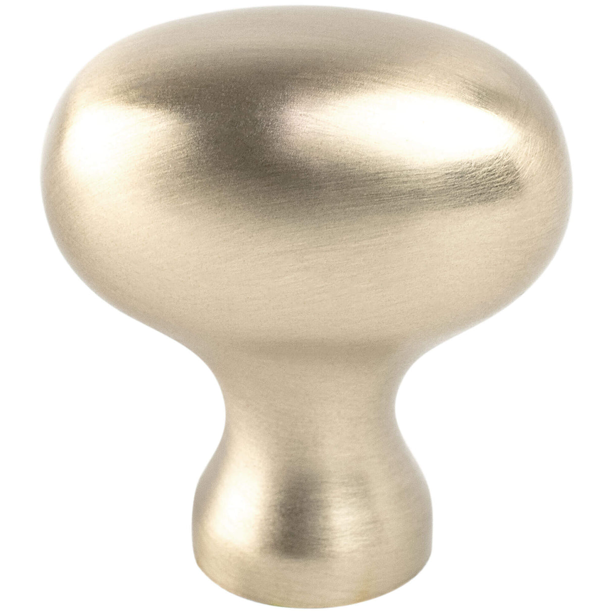 Transitional Advantage Three Champagne Oval Knob
