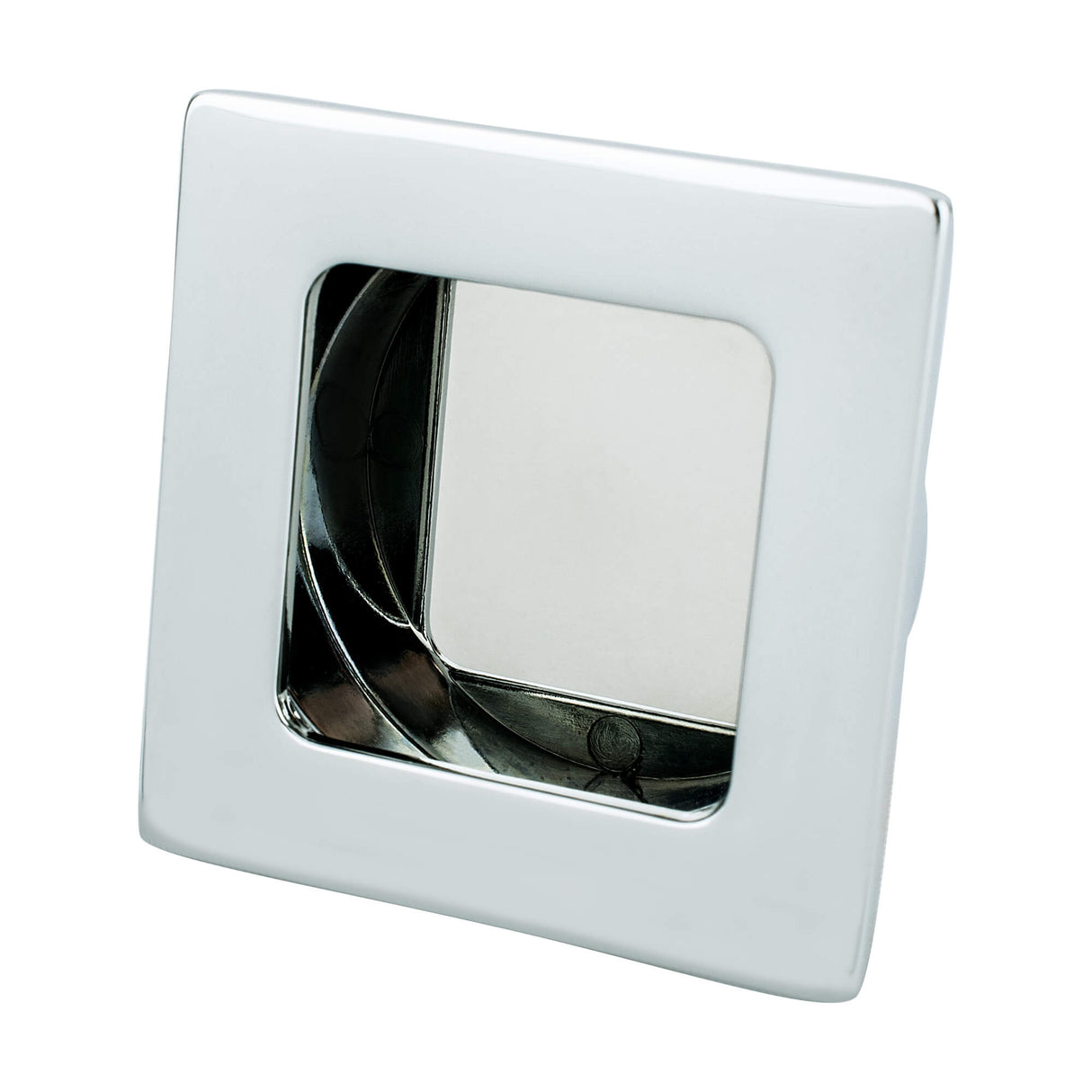 Stylus Polished Chrome Medium Recess Pull