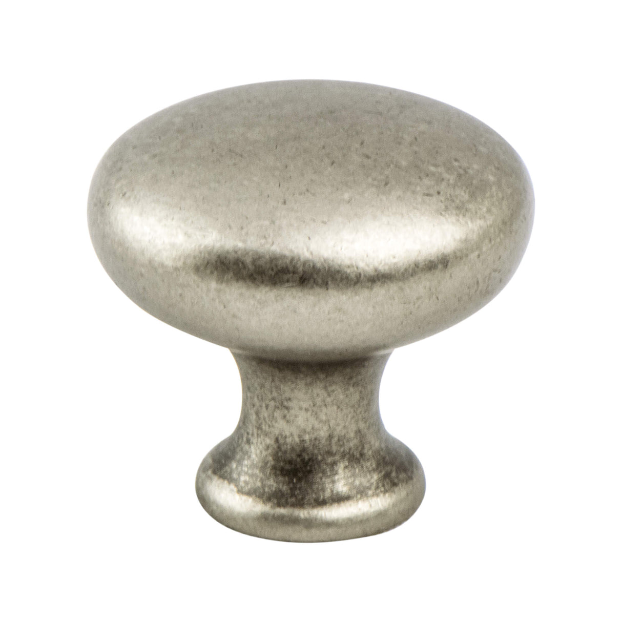 Traditional Advantage Four Weathered Nickel Mushroom Knob